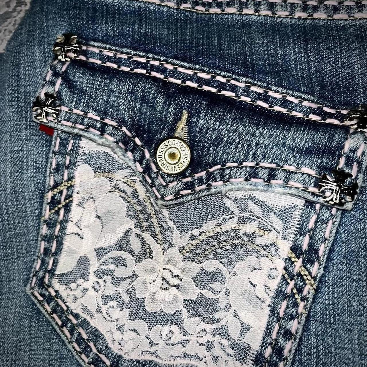 Customised Low Rise Levi's