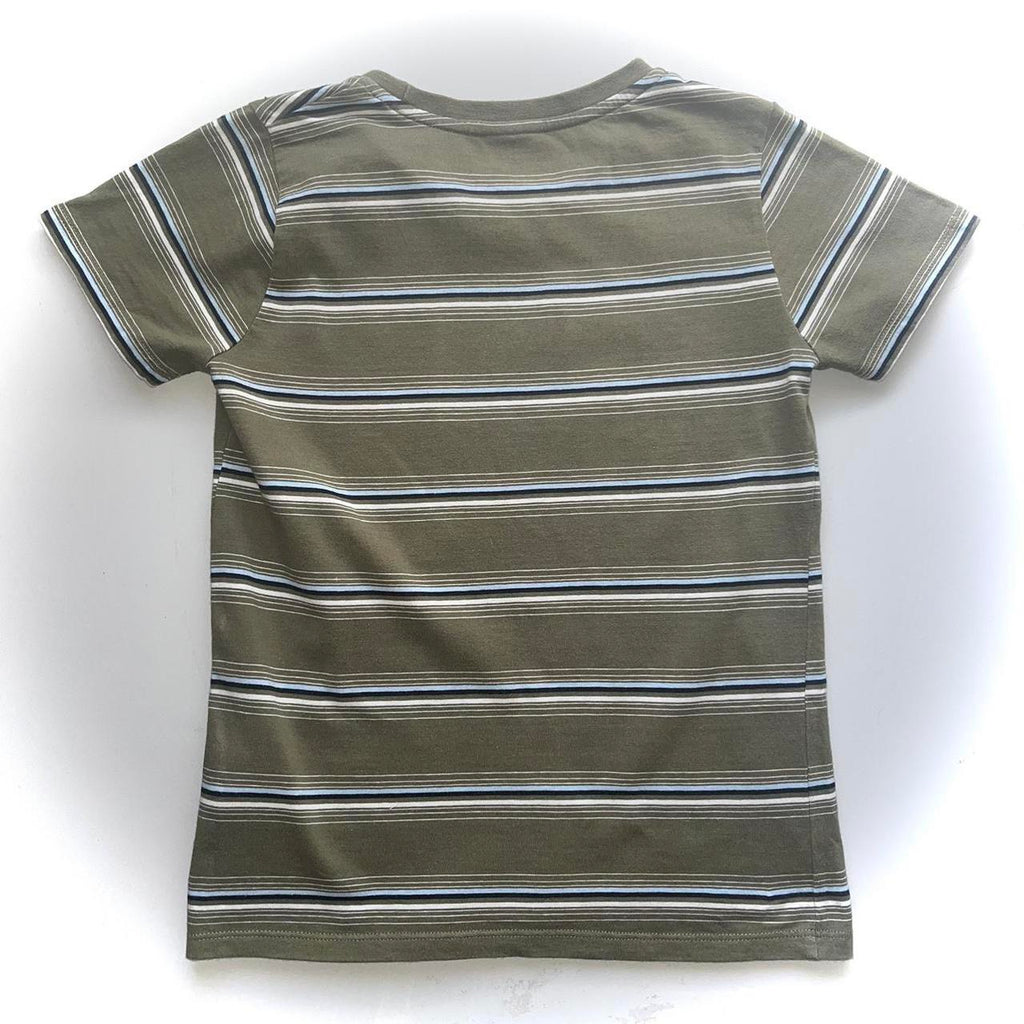 fukt Striped Patch Tee