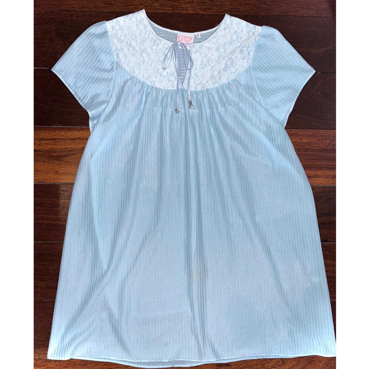 Cotton candy vintage nightie
