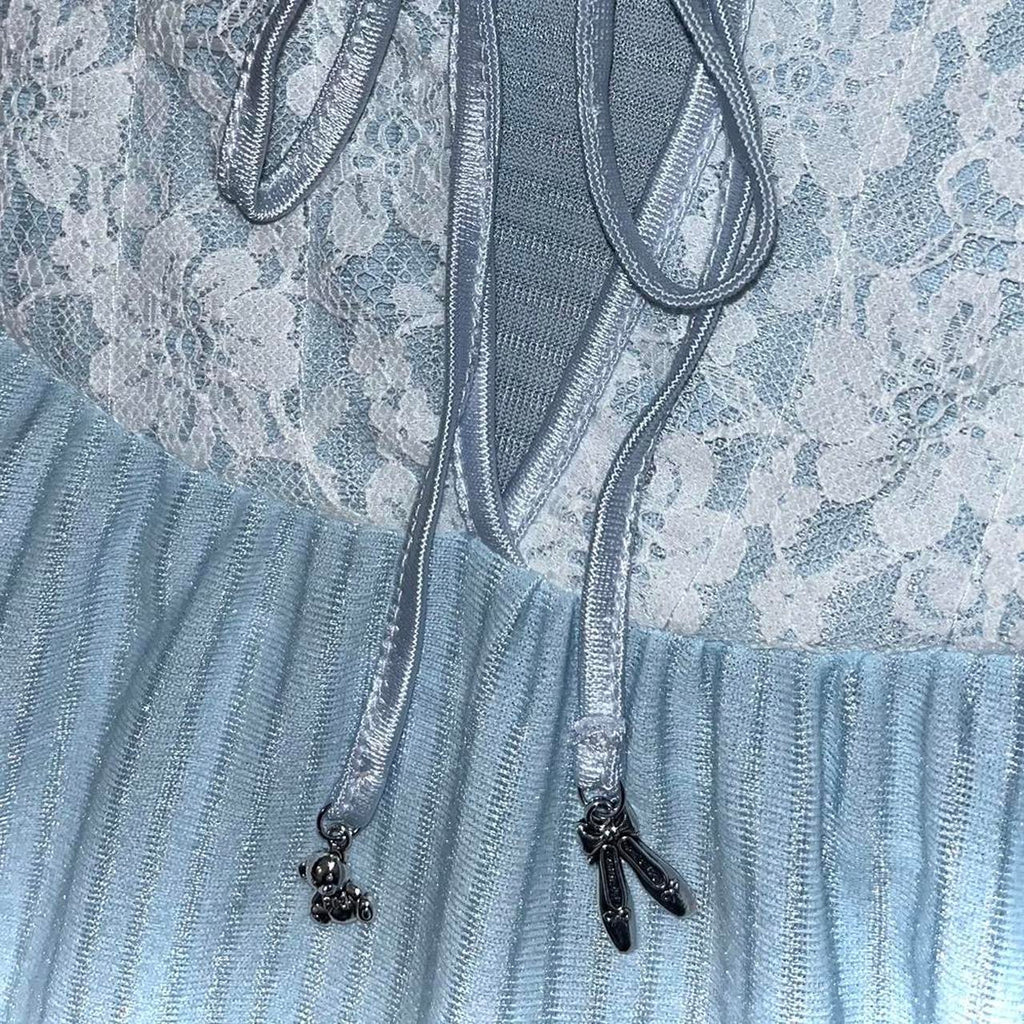 Cotton candy vintage nightie