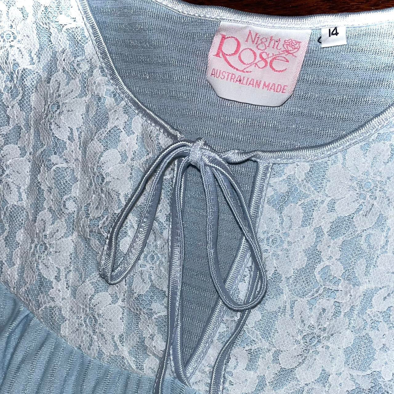 Cotton candy vintage nightie