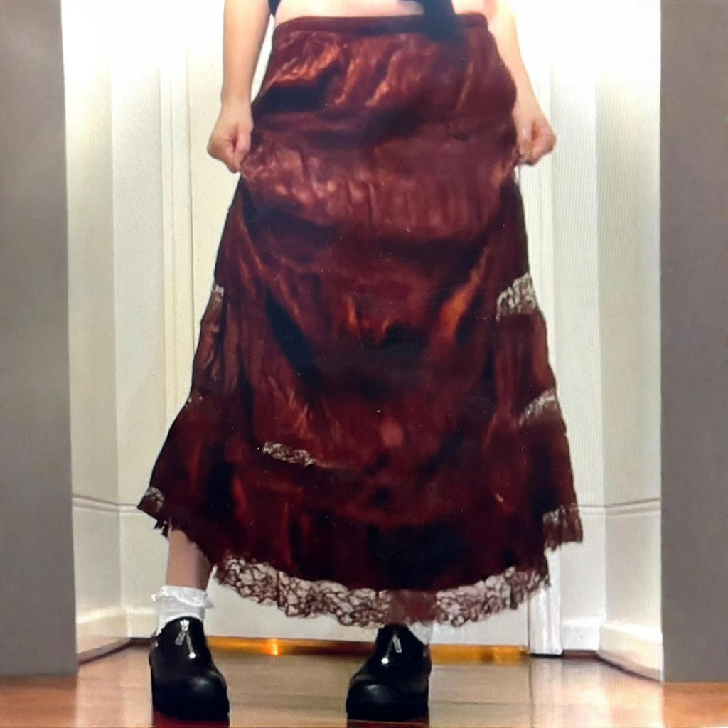 vtg Witchy Maxi Skirt