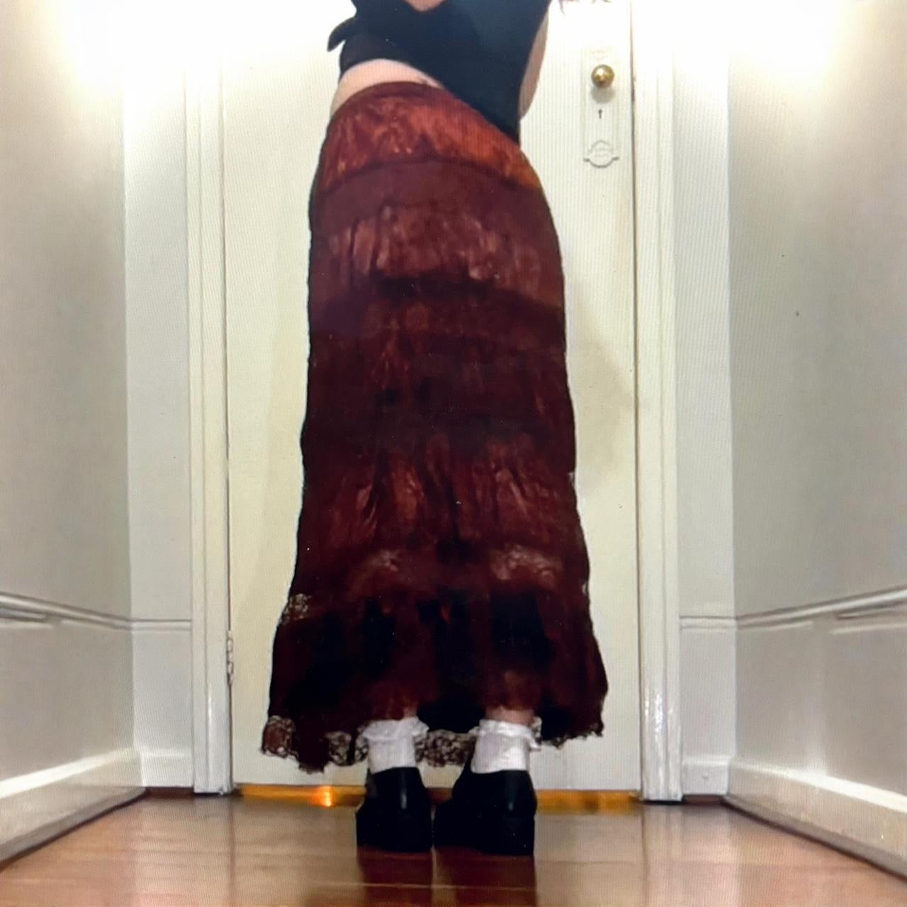 vtg Witchy Maxi Skirt