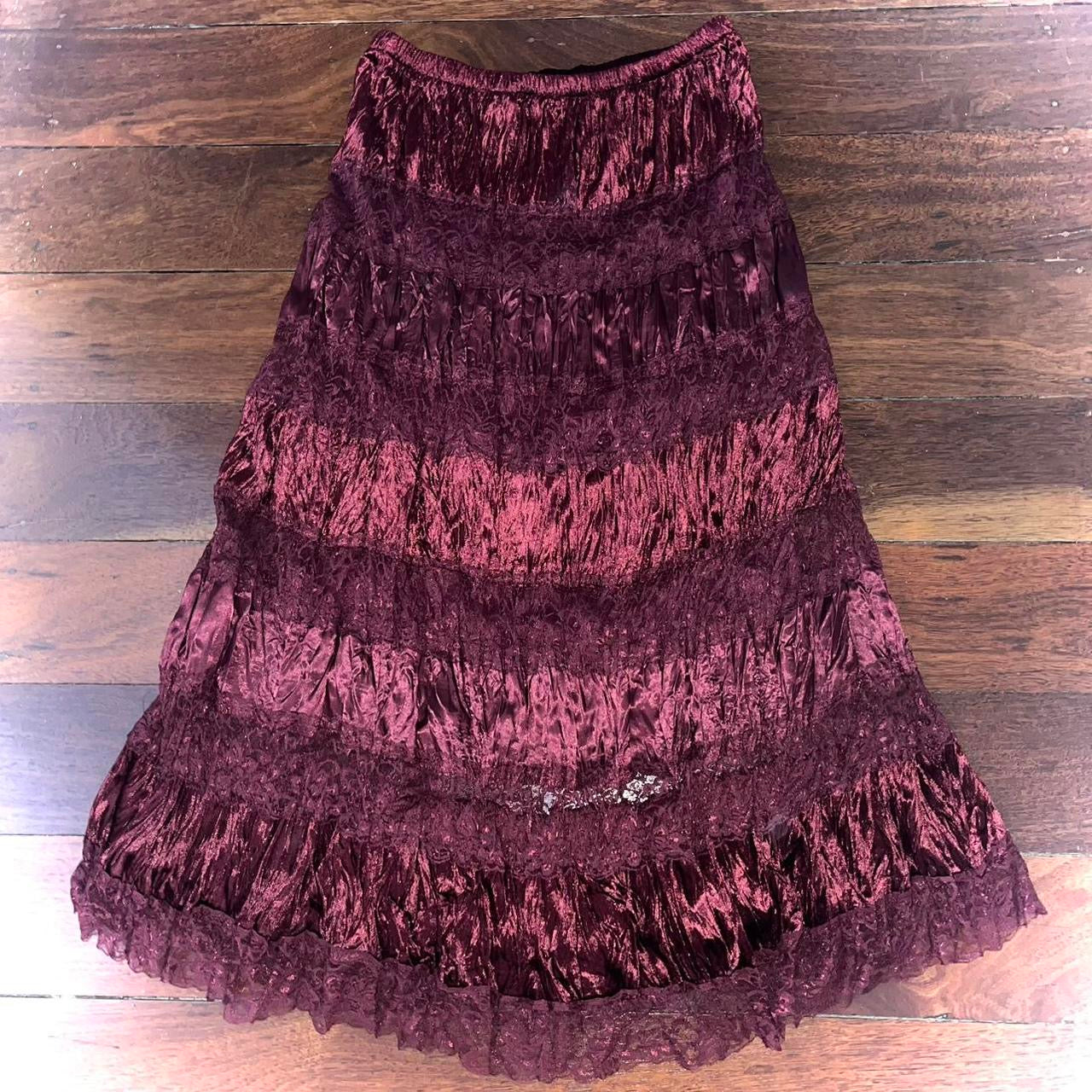 vtg Witchy Maxi Skirt