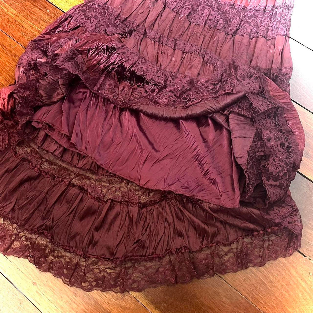 vtg Witchy Maxi Skirt