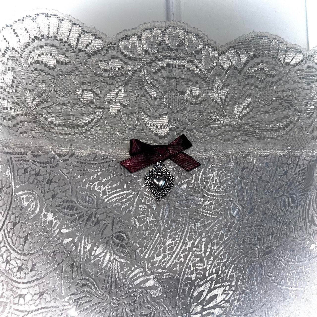 Sacred Heart Lingerie Top