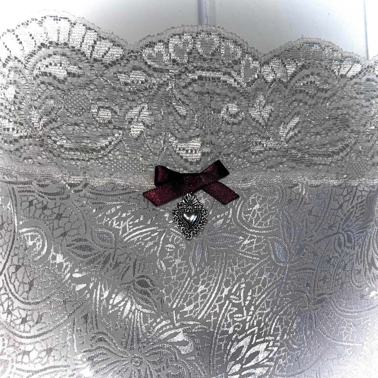 Sacred Heart Lingerie Top